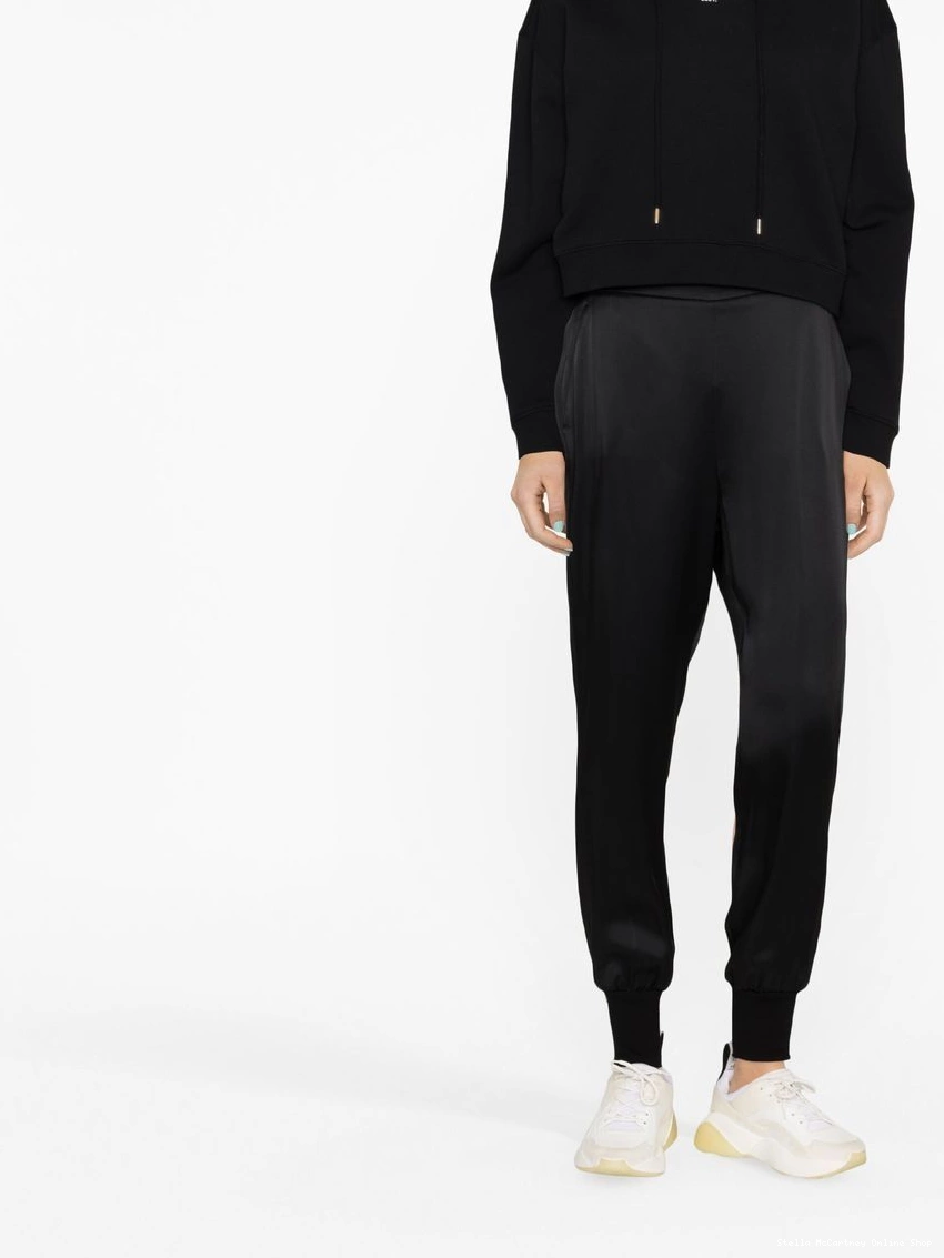 Affordable Julia track Women McCartney pants leg tapered Stella 0328